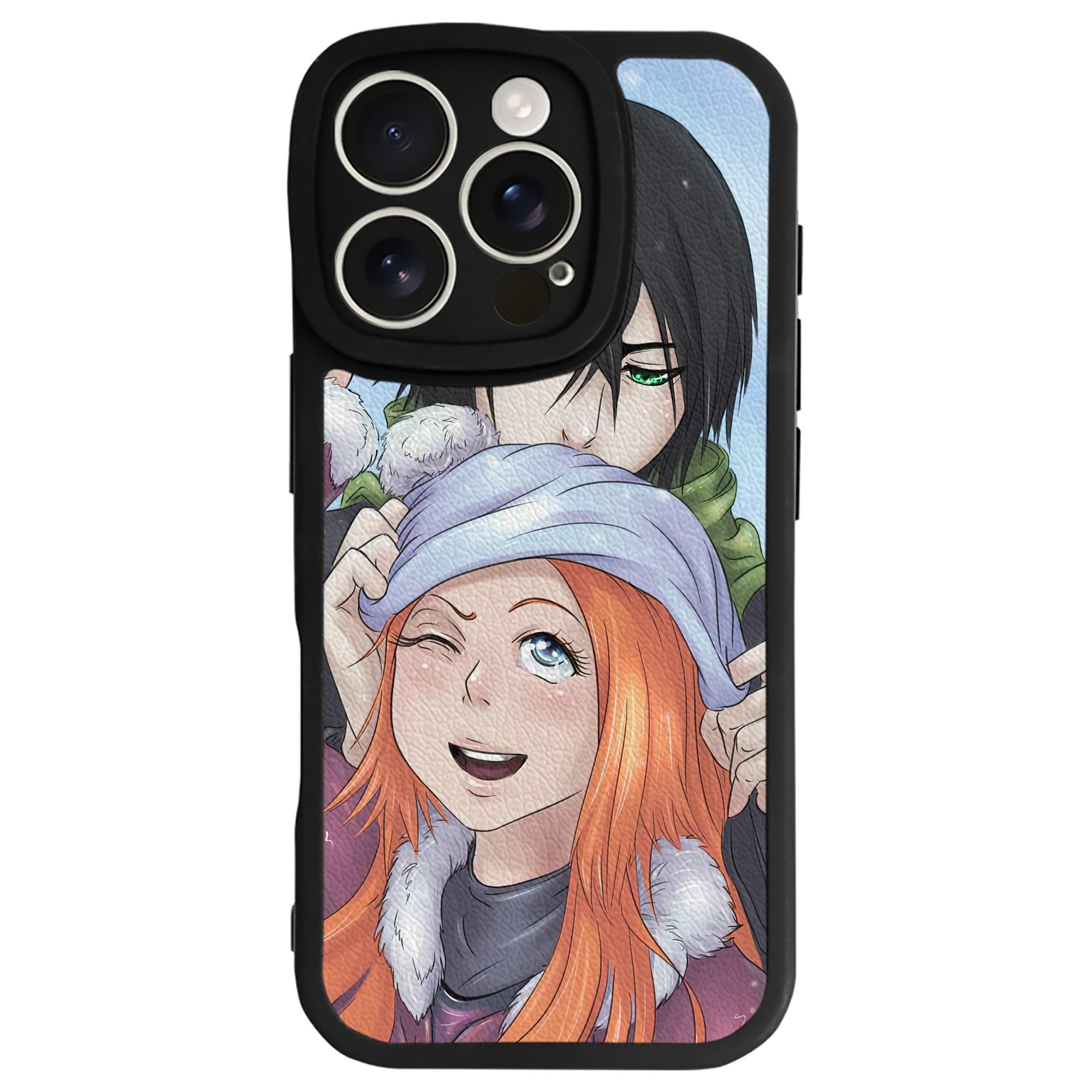 （画像用） ブリーチ BLEACH 【iPhone 16シリーズ対応】シリコンスマホケース（レザー調） 材質：シリコン